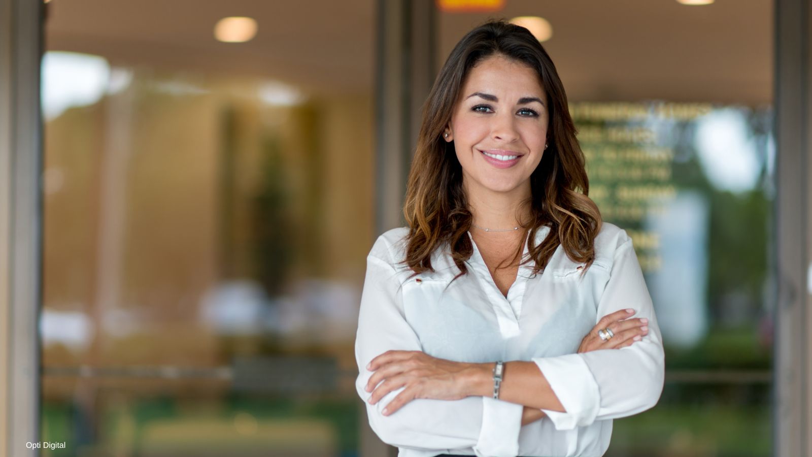 Service business owner using Opti Digital